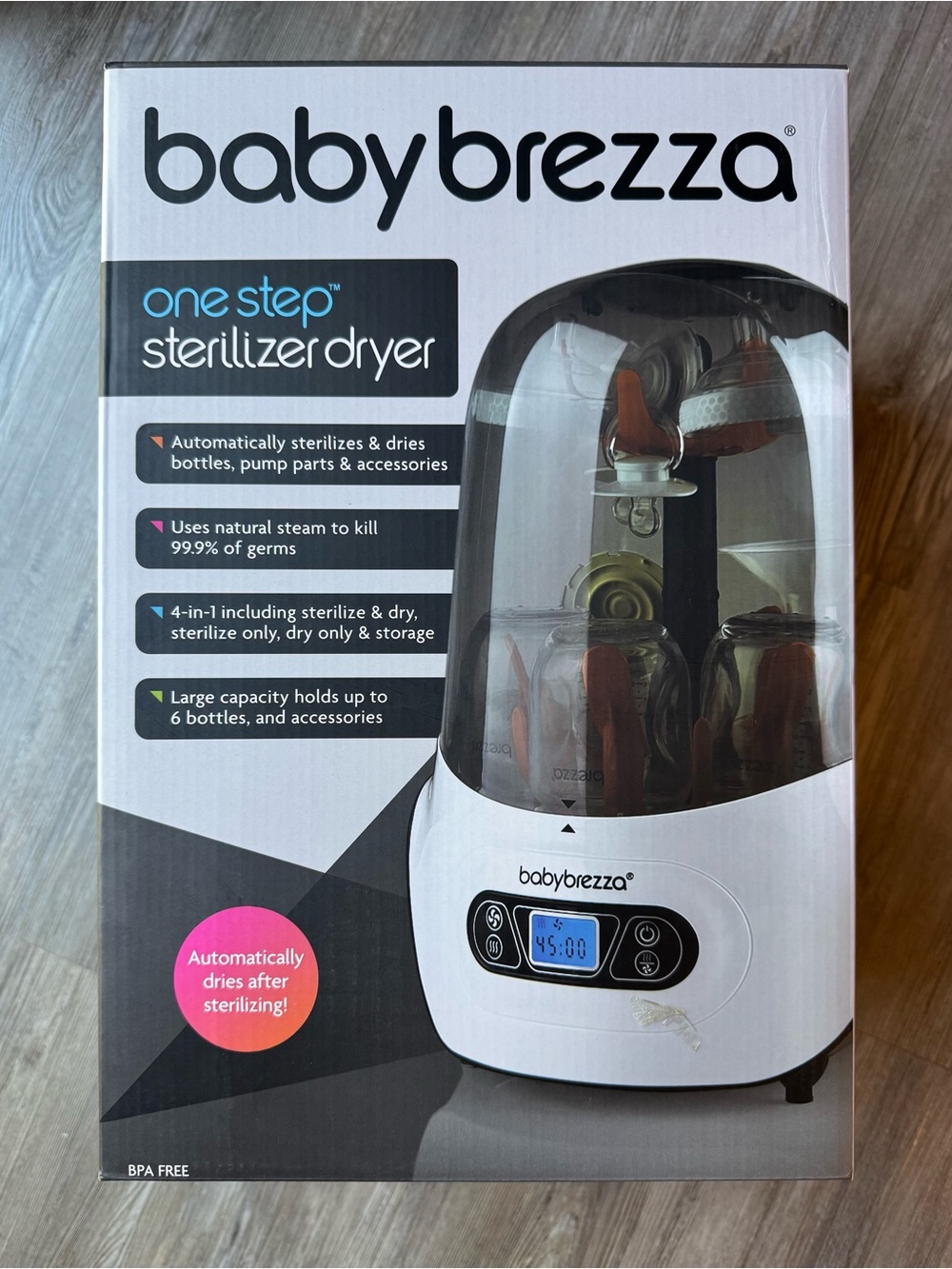 babybrezza One Step Sterilizer Dryer - White